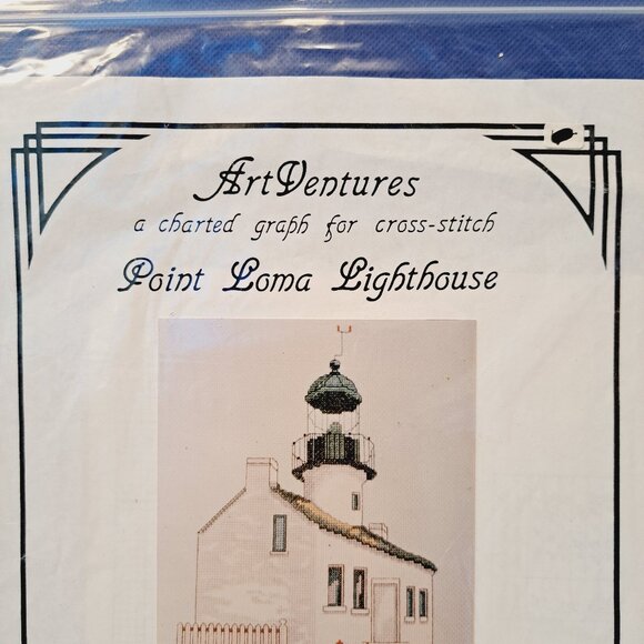 Point Loma Lighthouse Charted Graph for Cross Stitch Art Ventures 1984 - Picture 3 of 6